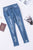 Light Blue High Waist Skinny Jeans