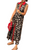 Leopard Print Sleeveless Maxi Dress