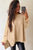 Apricot Plain Oversized Sweater