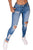 Light Blue High Waist Skinny Jeans