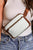 White Adjustable Strap Mini PU Leather Crossbody Bag Shewin