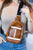 Brown Rugby PU Mini Crossbody Bag Shewin