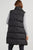 Black Solid Color Puffer Zip Up Pocketed Vest Coat Shewin