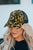 Black Leopard Printed Mesh Splicing Baseball Cap Shewin