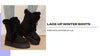 Lace-Up Winter Boots by@Outfy